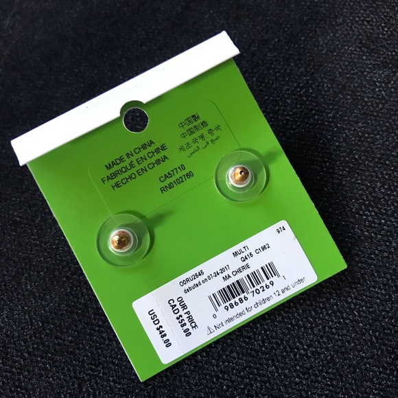 Kate Spade Ma Cherie Dog Earrings - Picture 3 of 3